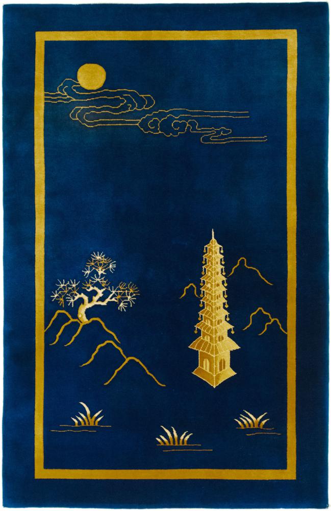 Alfombra china China Semi Antiguo 236x154 236x154, Alfombra persa Anudado a mano