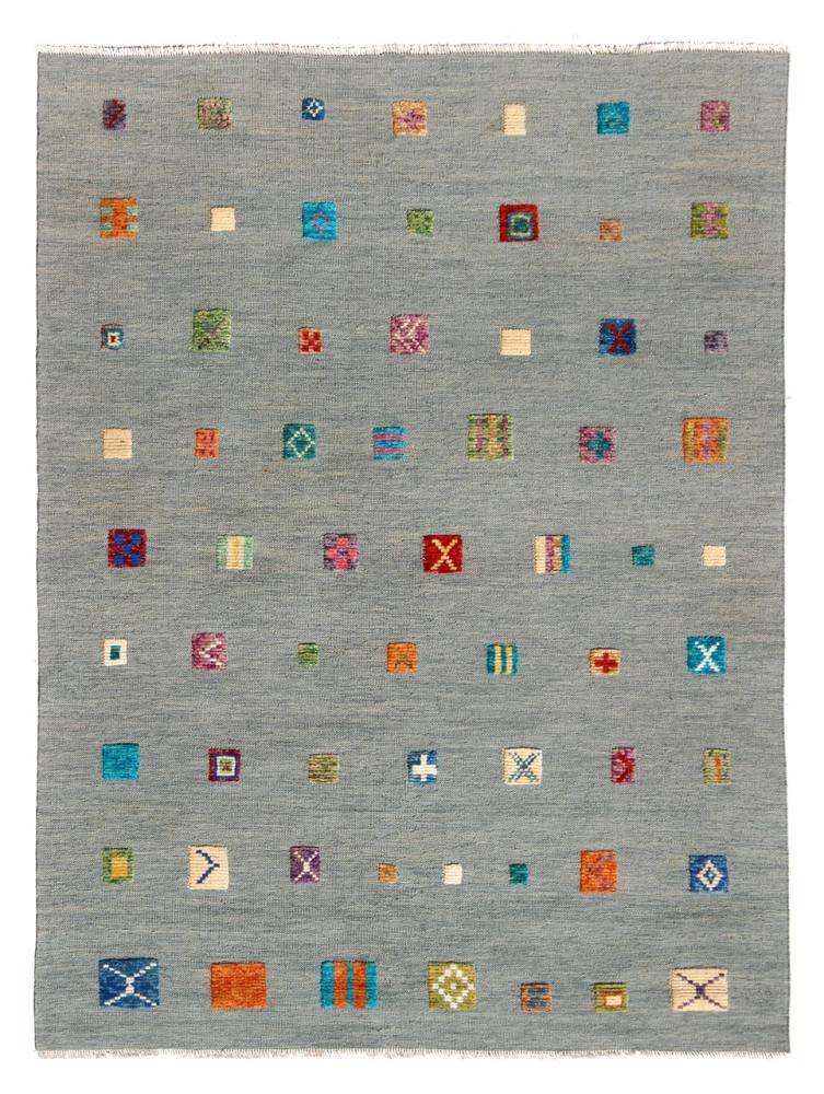 Alfombra afgana Kilim Afghan Nimbaft Edition 194x156 194x156, Alfombra persa Tejido a mano