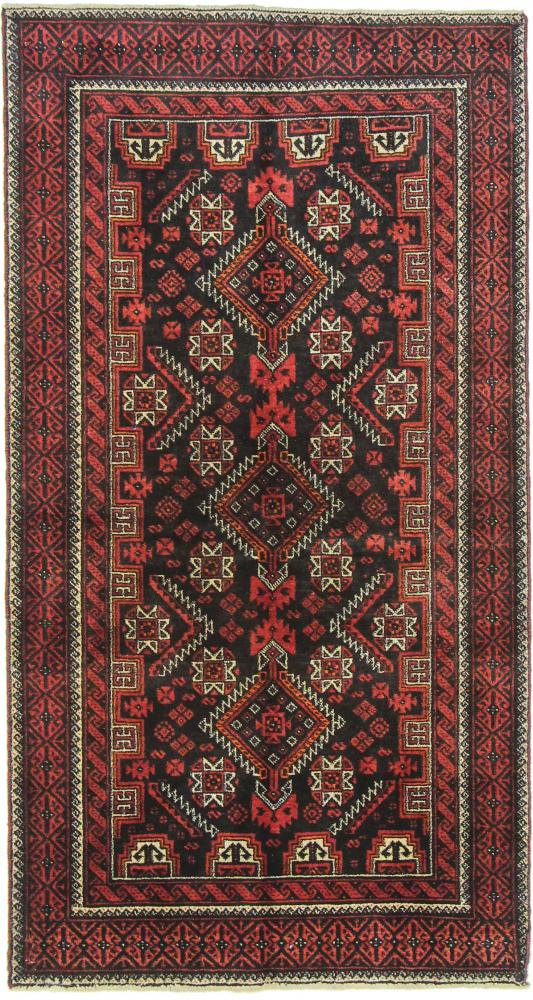 Persian Rug Baluch 196x104 196x104, Persian Rug Knotted by hand
