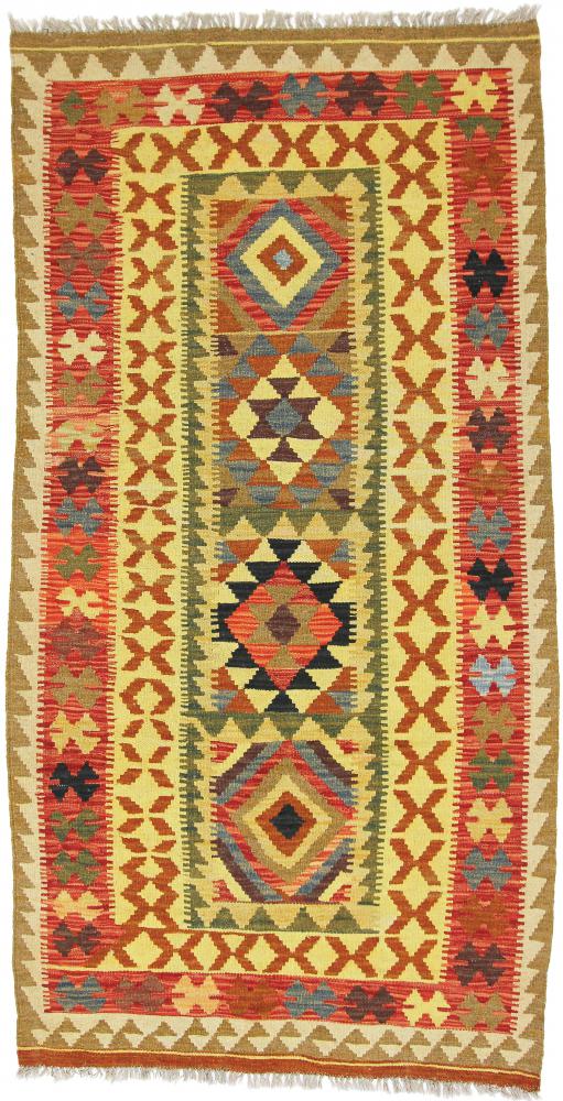 Afgán szőnyeg Kilim Afgán 206x105 206x105, Perzsa szőnyeg szőttesek