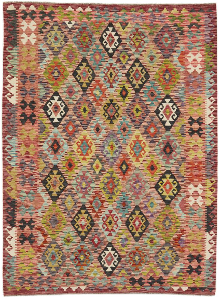 Tapete afegão Kilim Afegão 248x187 248x187, Tapete persa Tecido à mão