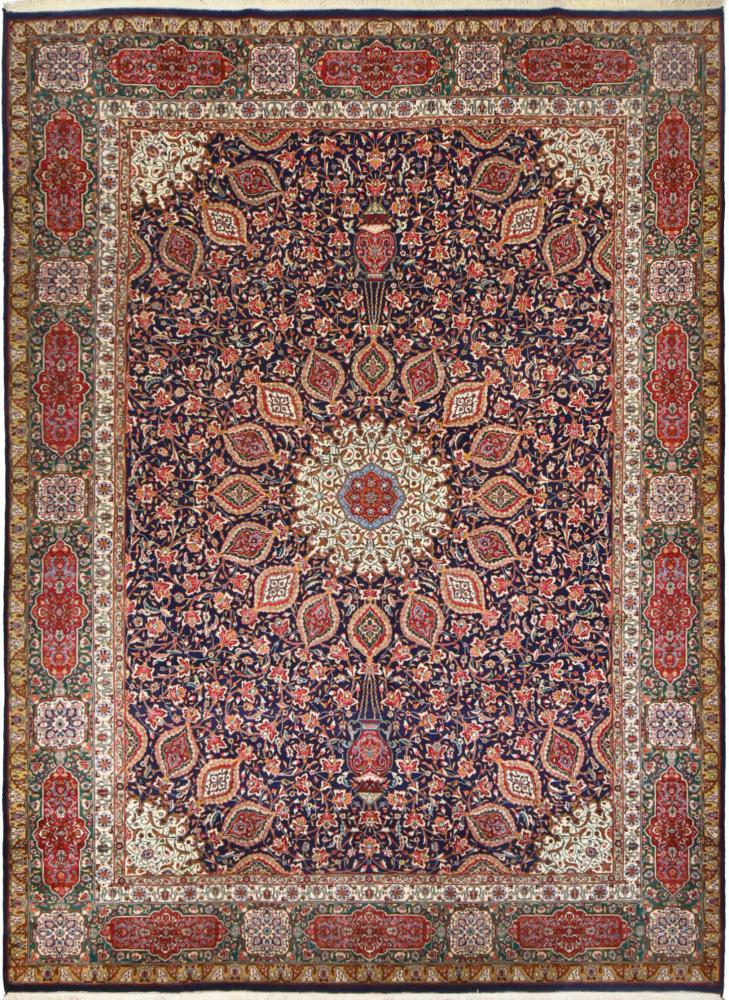 Tappeto persiano Tabriz 40Raj 411x299 411x299, Tappeto persiano Annodato a mano