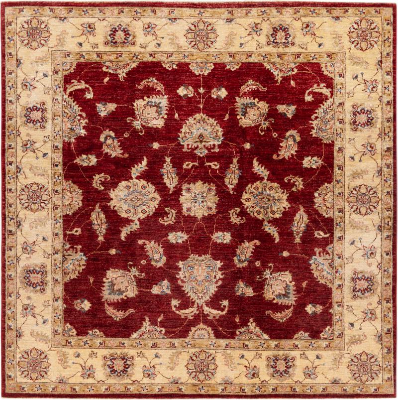 パキスタンのカーペット Ziegler ファラハン 186x186 186x186,  ペルシャ絨毯 手織り