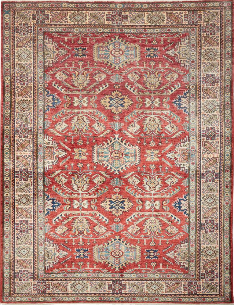 Tapete paquistanês Kazak 219x170 219x170, Tapete persa Atado à mão