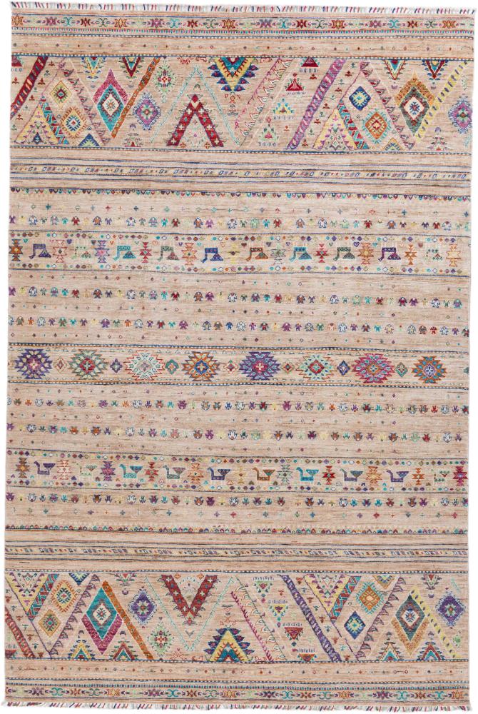 Afghaans tapijt Arijana Shaal 308x205 308x205, Perzisch tapijt Handgeknoopte