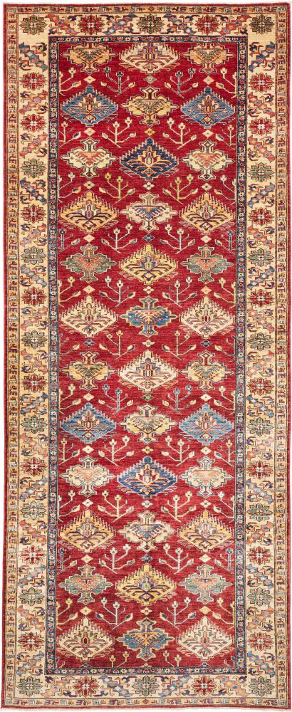 Pakistansk matta Kazak 390x153 390x153, Persisk matta Knuten för hand