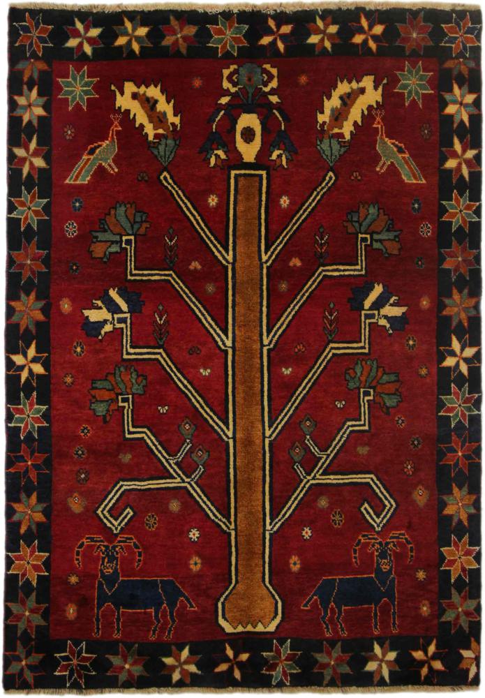 Tappeto persiano Shiraz 188x133 188x133, Tappeto persiano Annodato a mano