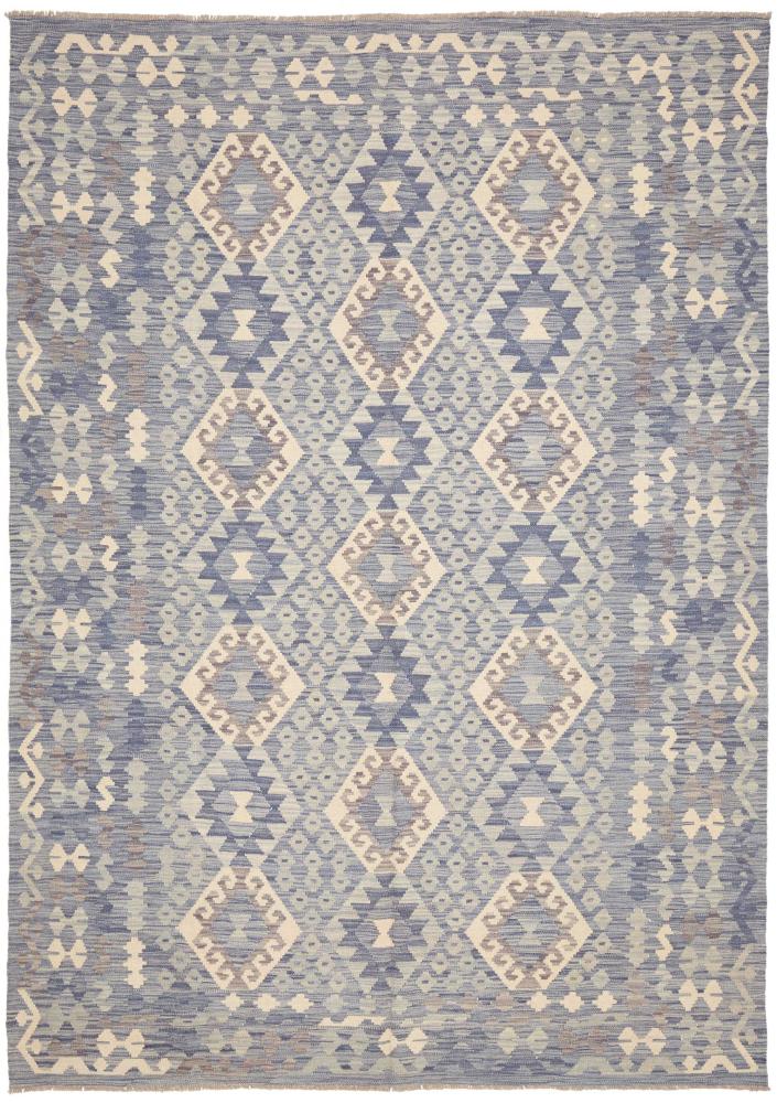 Afghan rug Kilim Afghan 9'6"x6'9" 9'6"x6'9", Persian Rug Woven by hand
