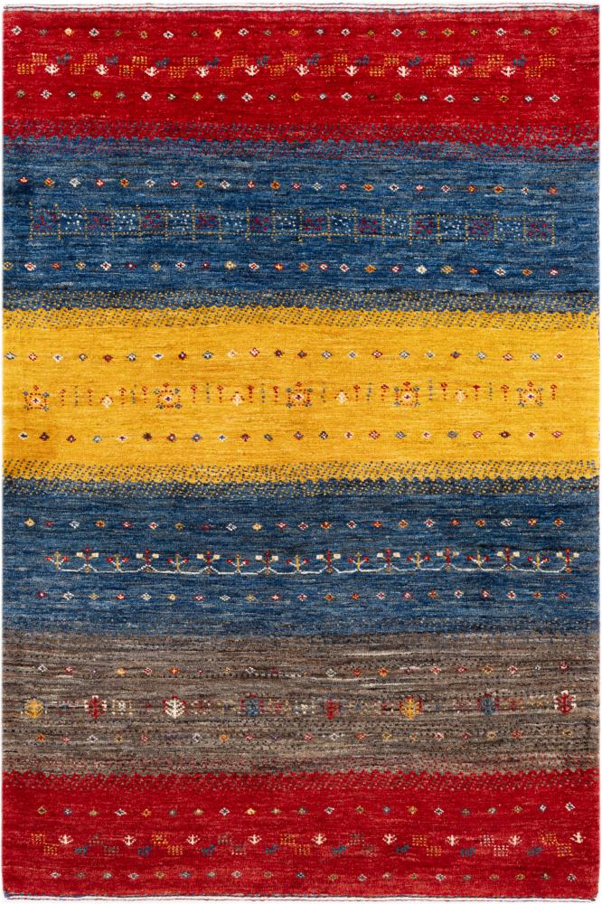 Tapis persan Persan Gabbeh Loribaft Atelier 121x81 121x81, Tapis persan Noué à la main