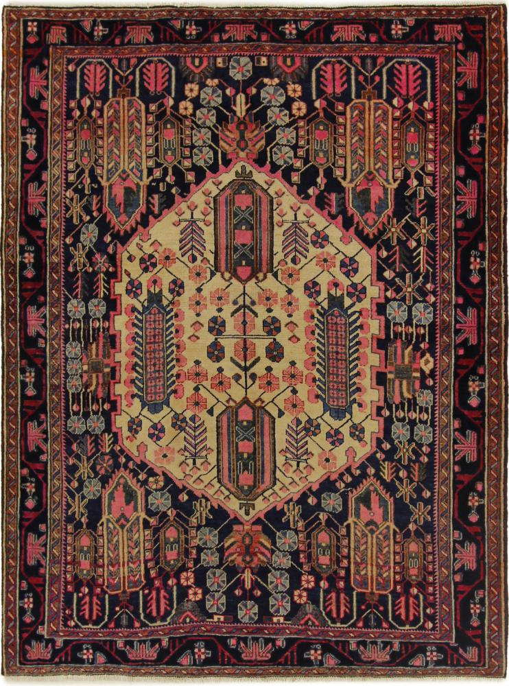 Persialainen matto Sirjan 201x149 201x149, Persialainen matto Solmittu käsin