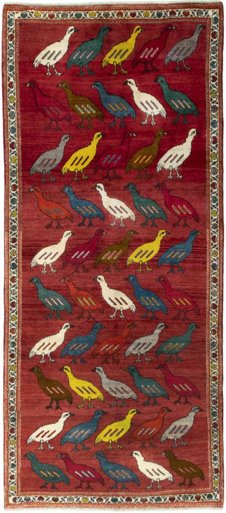Tapis persan Persan Gabbeh Ancien 297x128 297x128, Tapis persan Noué à la main