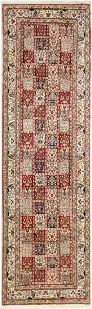 Persian Rug Moud 9'9"x2'9" 9'9"x2'9", Persian Rug Knotted by hand