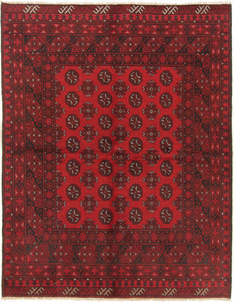 Tapete afegão Afegão Akhche 201x151 201x151, Tapete persa Atado à mão