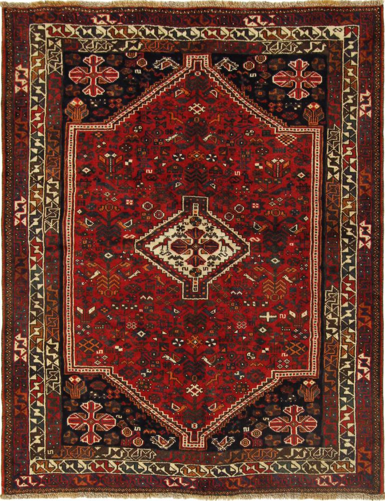 Persisk matta Ghashghai 209x161 209x161, Persisk matta Knuten för hand