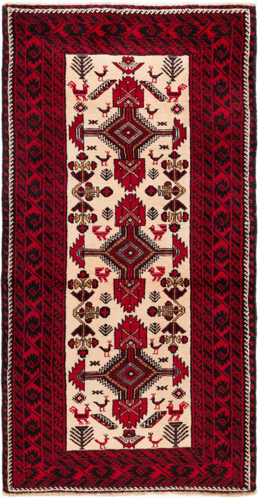 Persian Rug Baluch 196x100 196x100, Persian Rug Knotted by hand