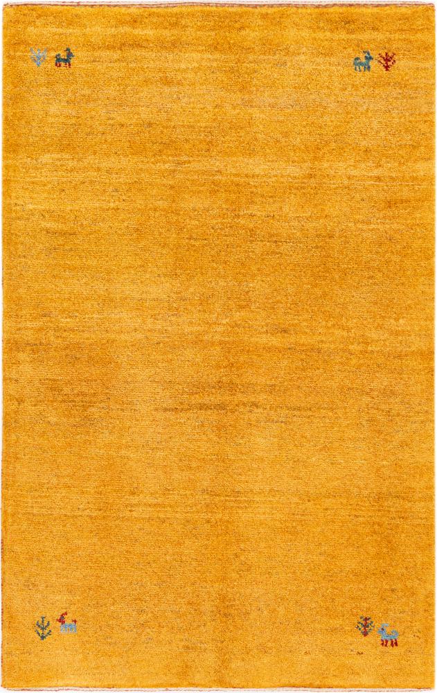 Tapis persan Perser Gabbeh Loribaft Essence 134x94 134x94, Tapis persan Noué à la main