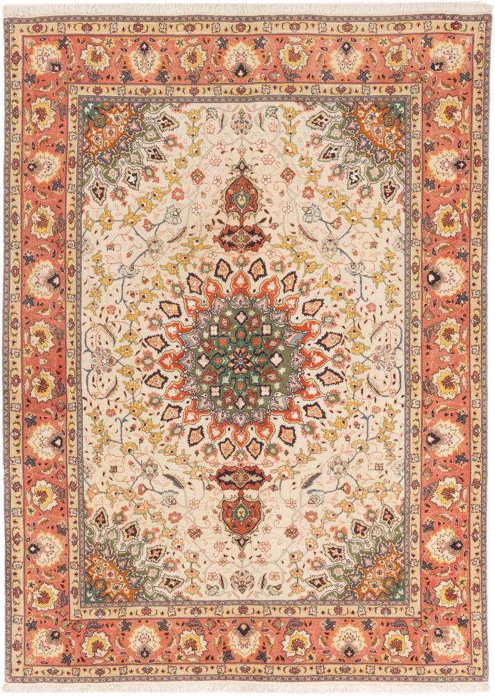 Alfombra persa Tabriz 50Raj 202x149 202x149, Alfombra persa Anudado a mano
