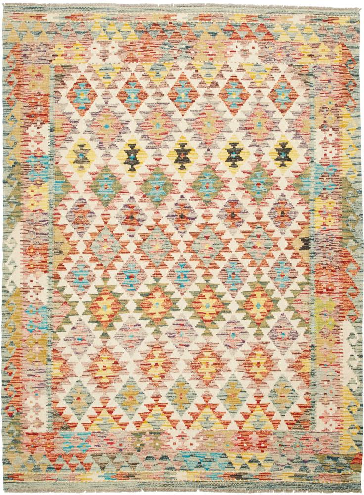 Afghan rug Kilim Afghan 206x154 206x154, Persian Rug Woven by hand
