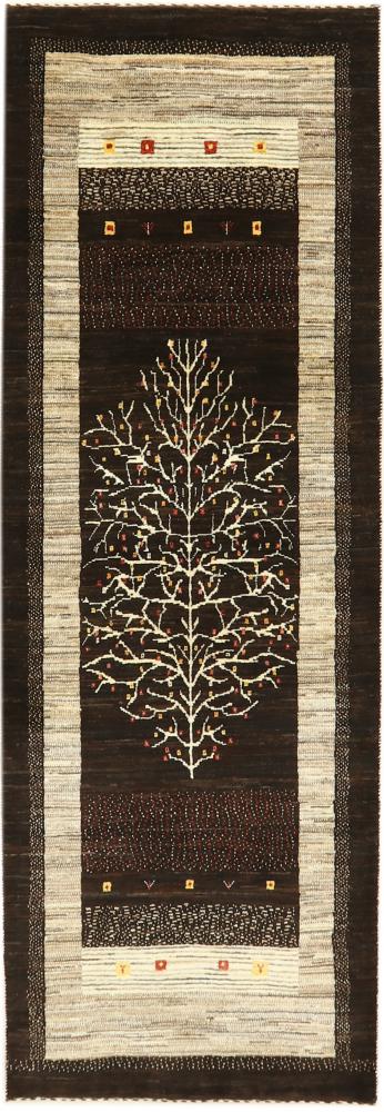 Tapis persan Persan Gabbeh Loribaft Nature 256x86 256x86, Tapis persan Noué à la main