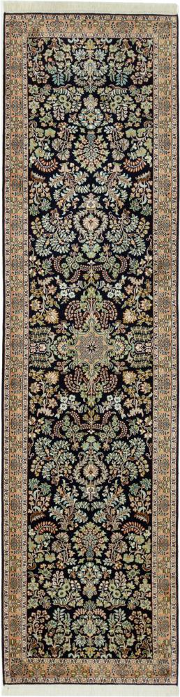 Indiaas tapijt Kasjmier Zijde 305x78 305x78, Perzisch tapijt Handgeknoopte