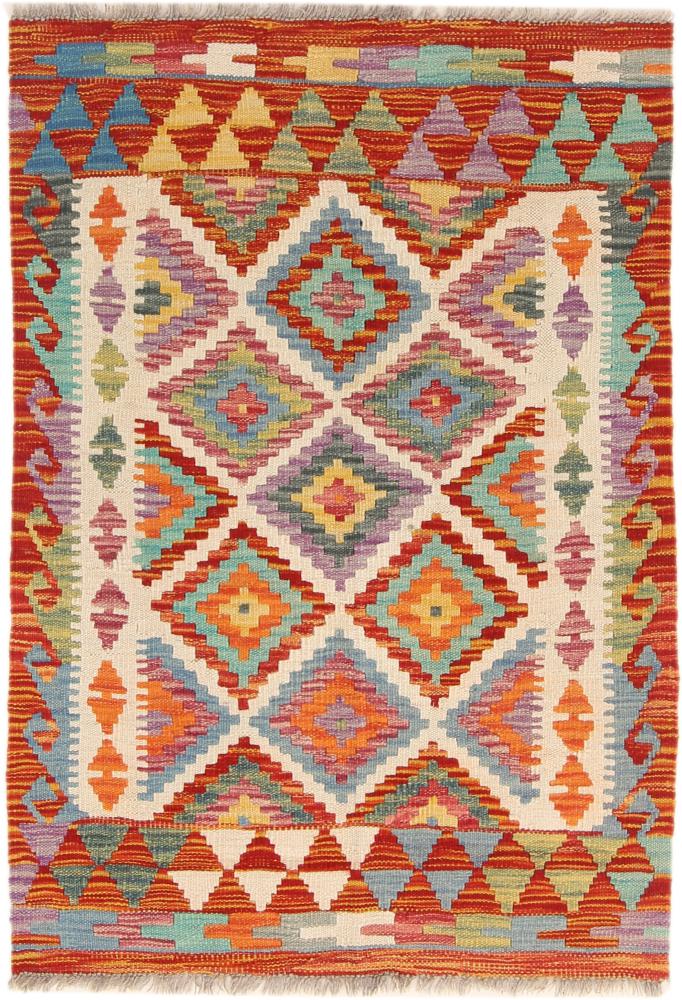 Tapete afegão Kilim Afegão 112x79 112x79, Tapete persa Tecido à mão