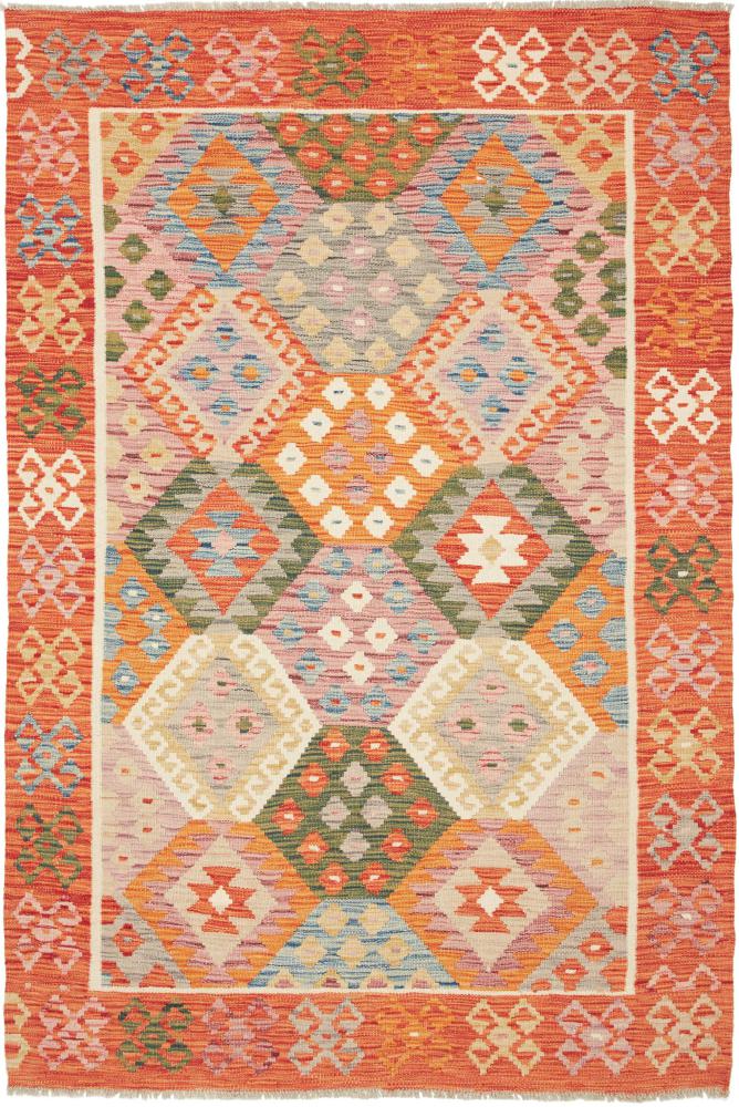 Afghan rug Kilim Afghan 191x131 191x131, Persian Rug Woven by hand