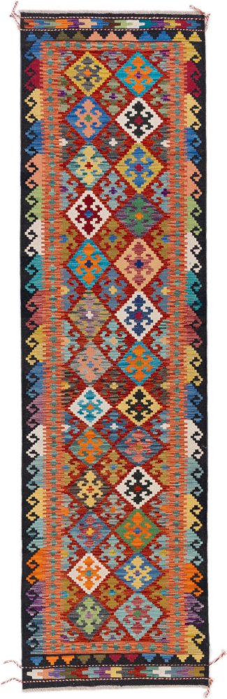 Afganistanilainen matto Kelim Afghan 296x82 296x82, Persialainen matto Käsinkudottu