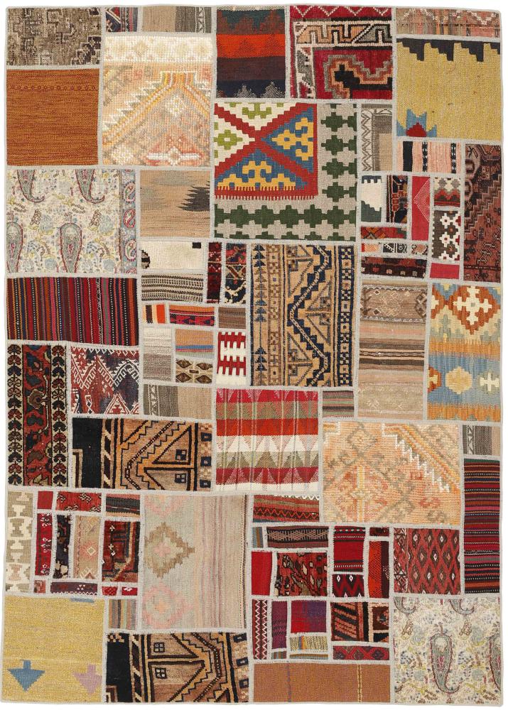 Perzsa szőnyeg Kilim Patchwork 6'6"x4'8" 6'6"x4'8", Perzsa szőnyeg szőttesek