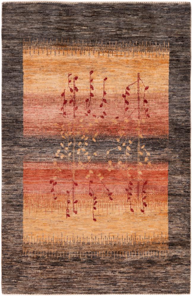 Persian Rug Persian Gabbeh Loribaft Atash 186x119 186x119, Persian Rug Knotted by hand