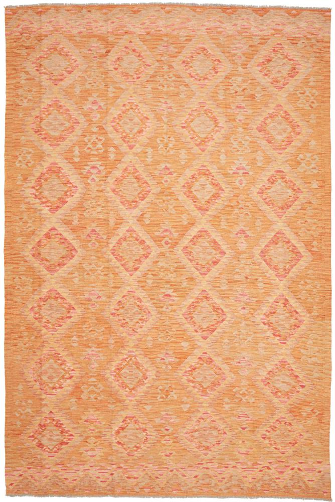 Afghan rug Kilim Afghan 9'10"x6'7" 9'10"x6'7", Persian Rug Woven by hand