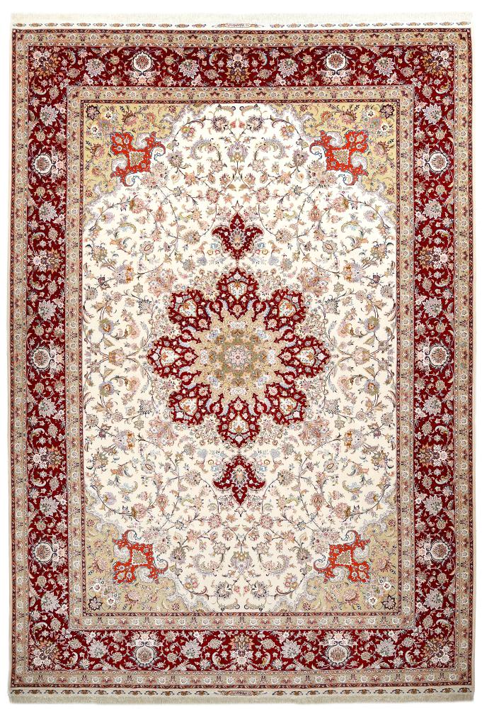 Tappeto persiano Tabriz 50Raj 504x348 504x348, Tappeto persiano Annodato a mano