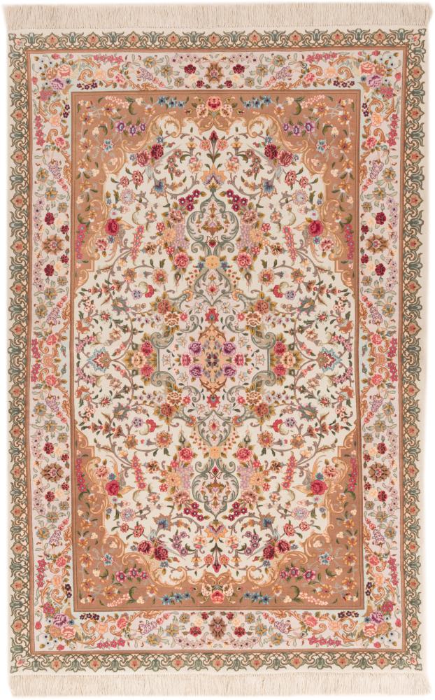 Persian Rug Tabriz 60Raj Silk Warp 231x155 231x155, Persian Rug Knotted by hand