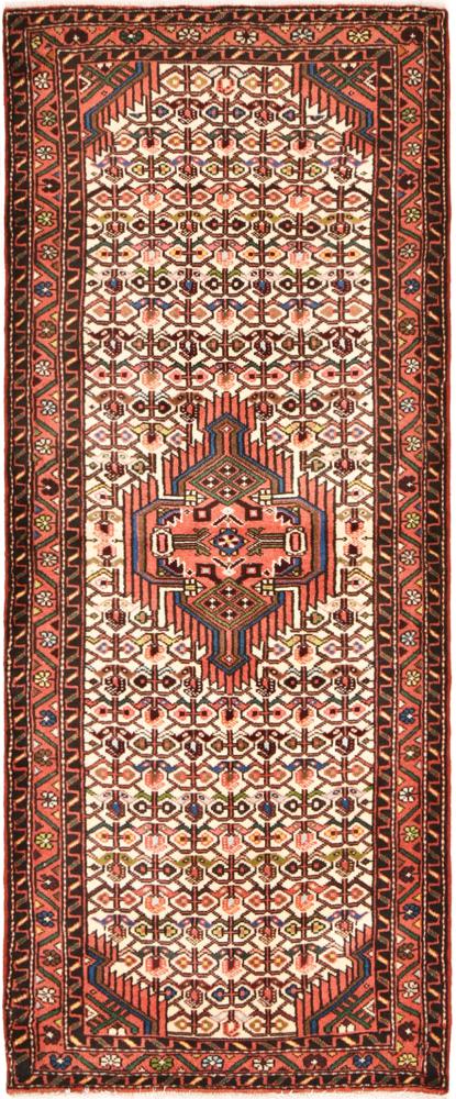 Perserteppich Hosseinabad 199x83 199x83, Perserteppich Handgeknüpft
