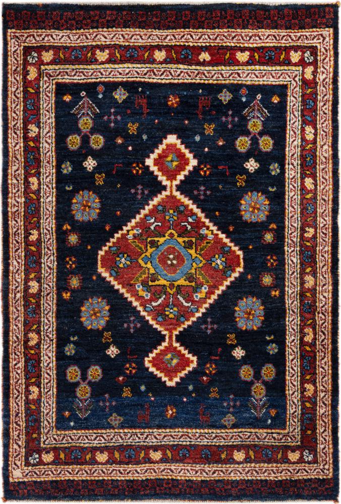 Perzisch tapijt Perzisch Gabbeh Loribaft 124x85 124x85, Perzisch tapijt Handgeknoopt