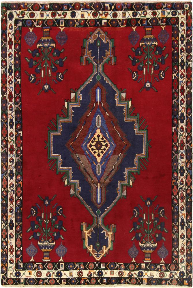 Persisk matta Sirjan 233x159 233x159, Persisk matta Knuten för hand