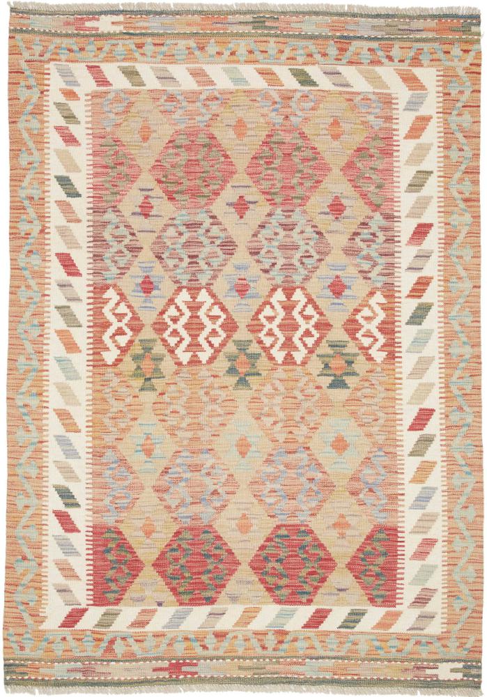 Afghansk tæppe Kelim Afghan 177x125 177x125, Persisk tæppe Håndvævet