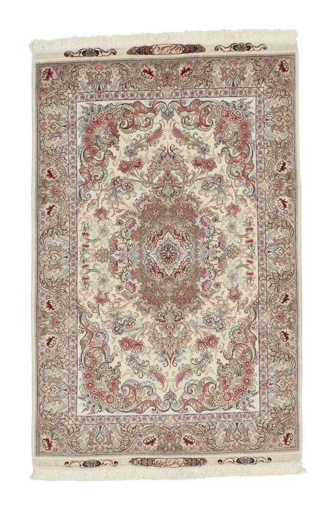 Tapis persan Tabriz 50Raj 161x101 161x101, Tapis persan Noué à la main