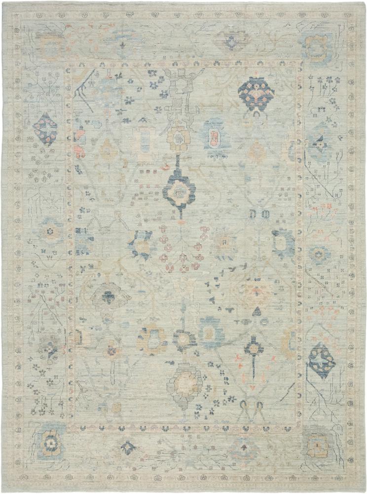 Afghansk teppe Sultanabad 395x297 395x297, Persisk teppe Knyttet for hånd