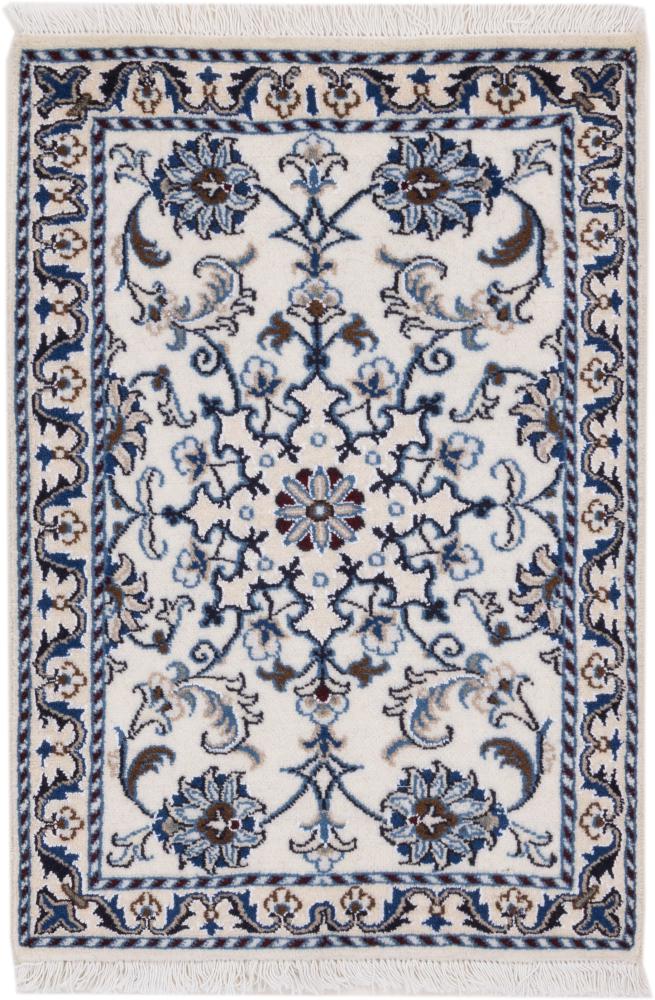 Tapis persan Naïn 89x61 89x61, Tapis persan Noué à la main