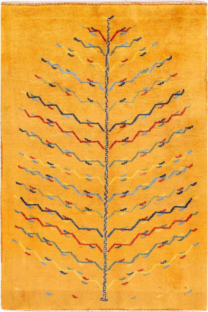 Persian rug Perser Gabbeh Loribaft Essence 129x81 129x81, Persian rug Hand-knotted