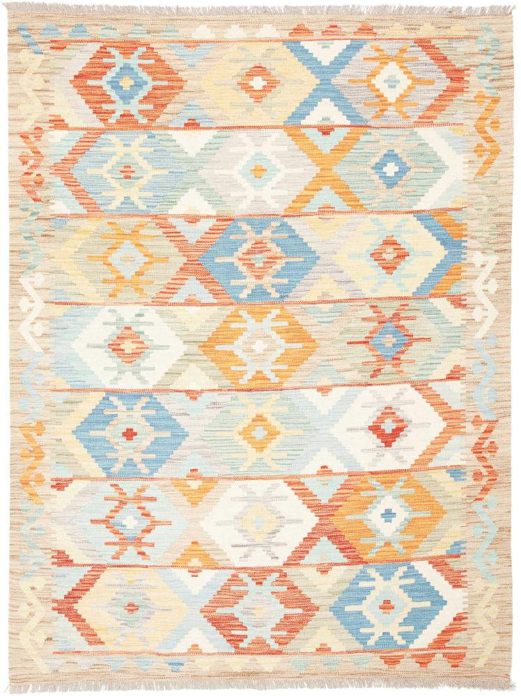 Afghanischer Teppich Kelim  Afghan 196x147 196x147, Perserteppich Handgewebt