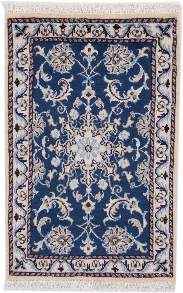 Tapis persan Naïn 89x61 89x61, Tapis persan Noué à la main