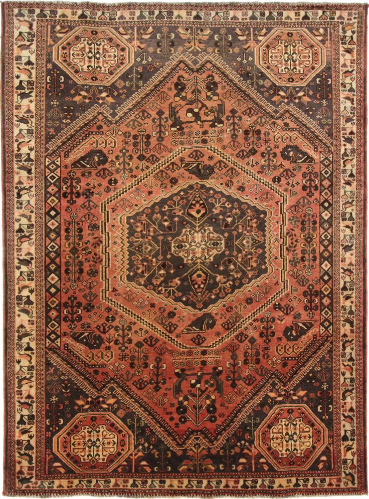 Tapete persa Ghashghai 282x209 282x209, Tapete persa Atado à mão