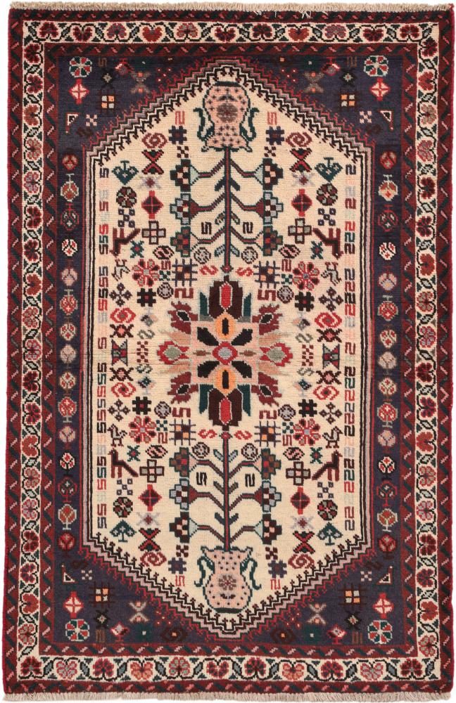 Persisk tæppe Shiraz 154x101 154x101, Persisk tæppe Knyttet i hånden