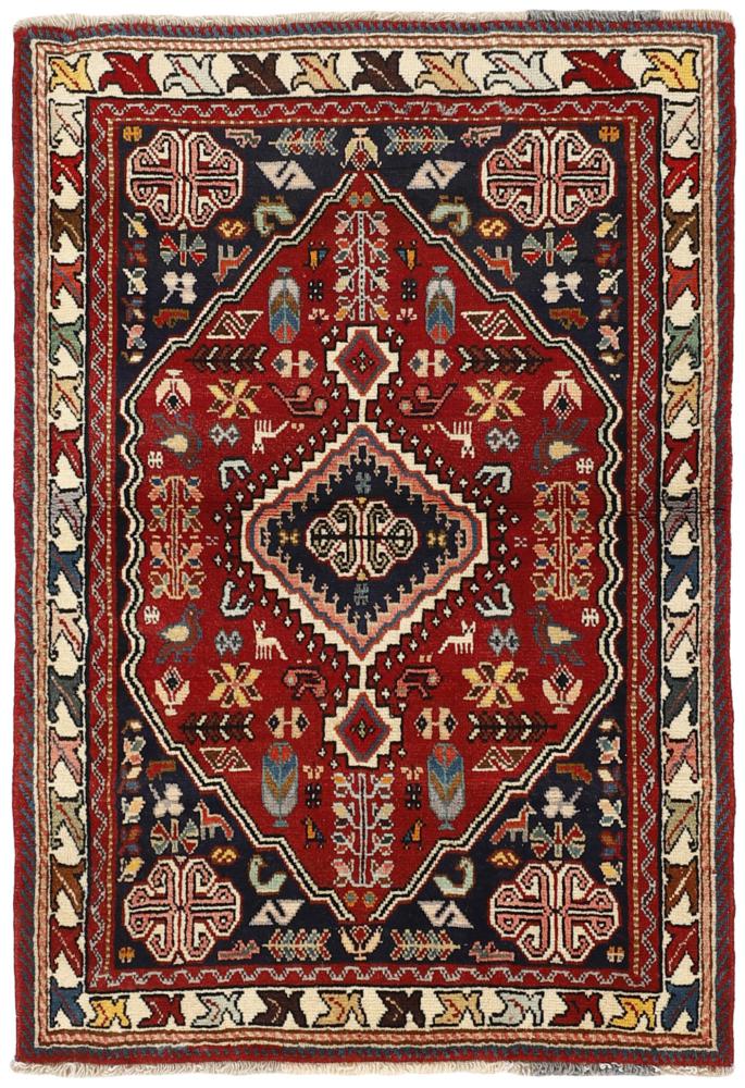 Tapis persan Shiraz 148x100 148x100, Tapis persan Noué à la main