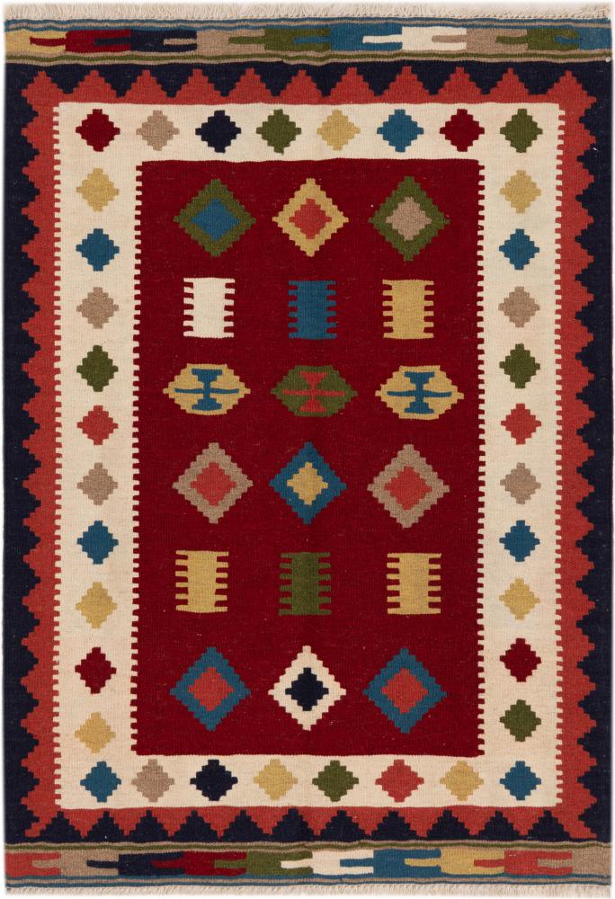 Perzisch tapijt Kilim Fars Shiraz 149x106 149x106, Perzisch tapijt Handgeweven