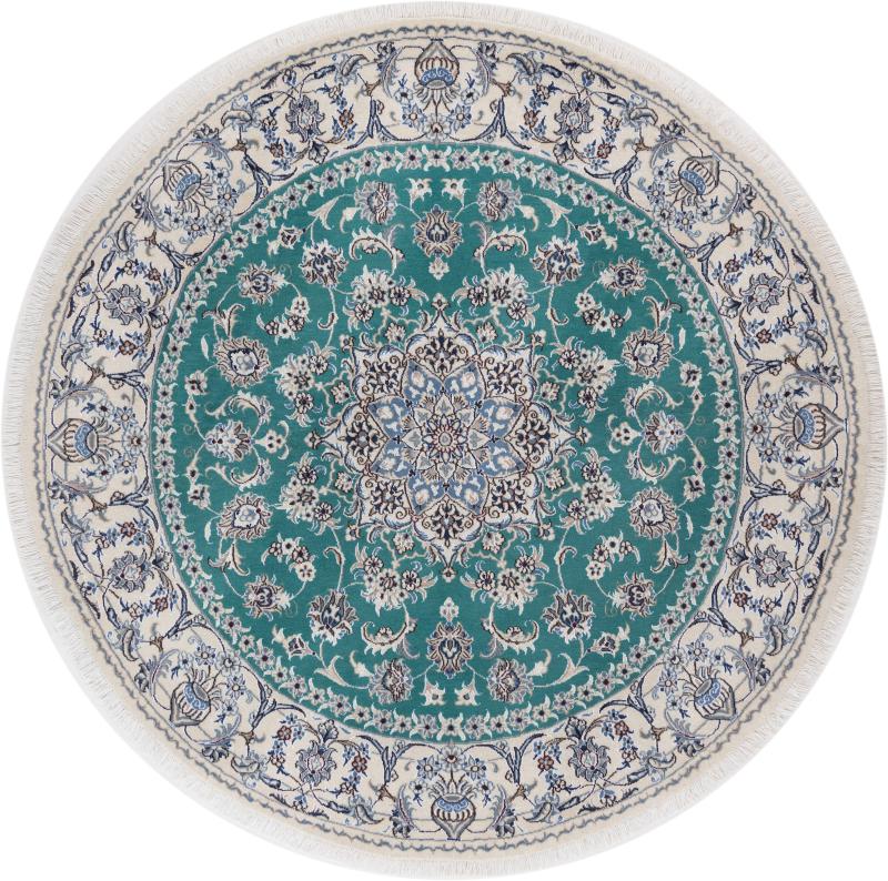 Persian Rug Nain 200x200 200x200, Persian Rug Knotted by hand