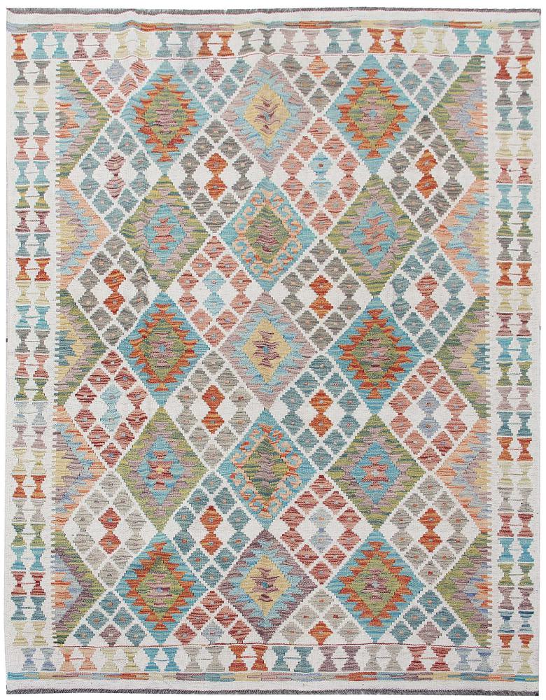 Tapete afegão Kilim Afegão 195x154 195x154, Tapete persa Tecido à mão