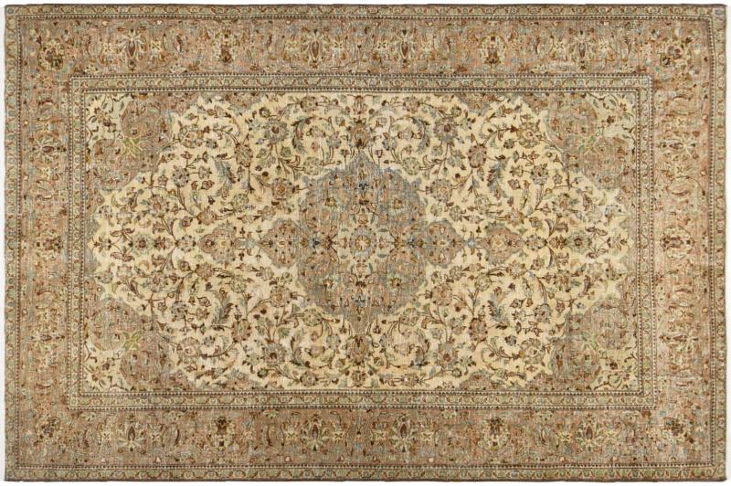 Persian Rug Vintage Keshan 293x196 293x196, Persian Rug Knotted by hand