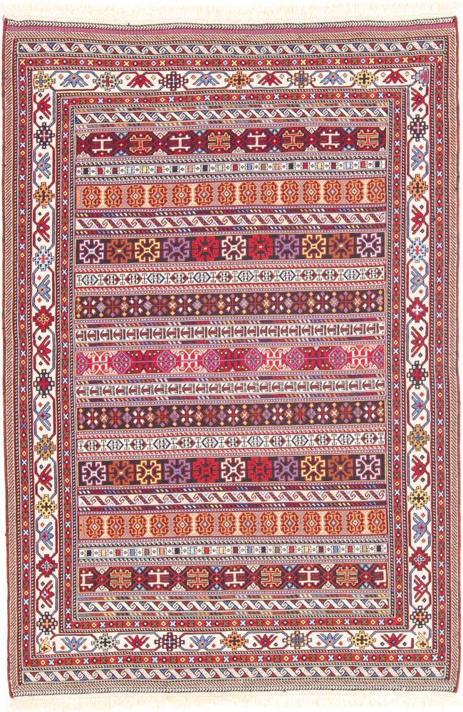 Tapete persa Kilim Soozani 154x102 154x102, Tapete persa Tecido à mão